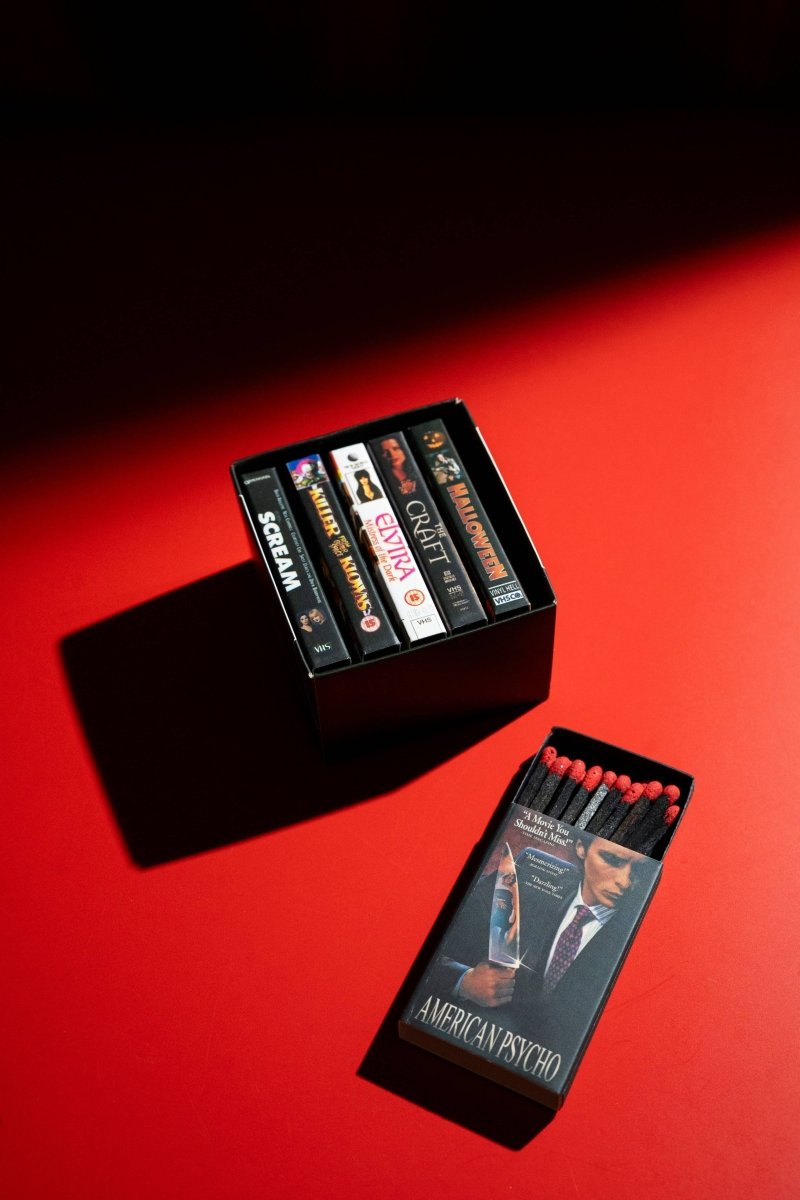 Ensemble de boîtes d'allumettes VHS Films d'Horreur A Shop of Things - Ex - voto