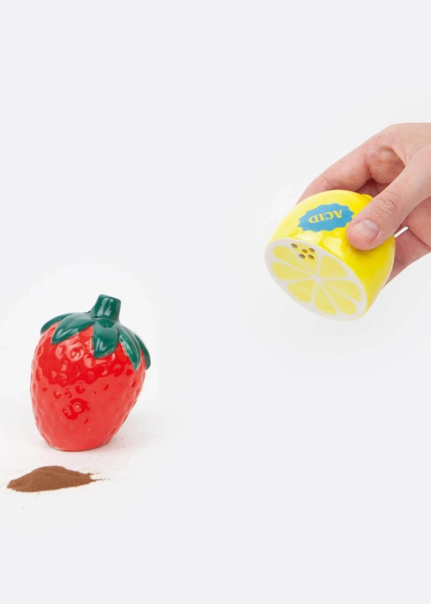 Ensemble Salière et Poivrière Fruits DOIY - Ex - voto