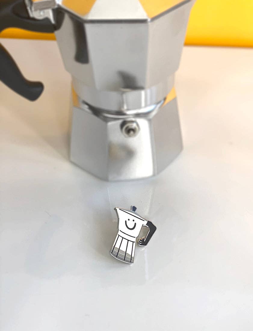 Épinglette Espresso Time Natali Koromoto - Ex - voto