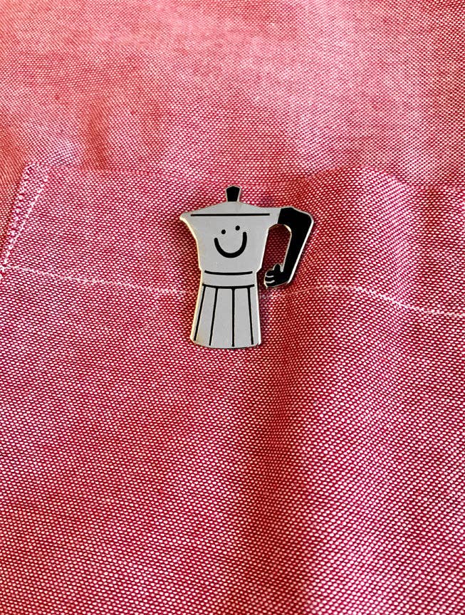 Épinglette Espresso Time Natali Koromoto - Ex - voto