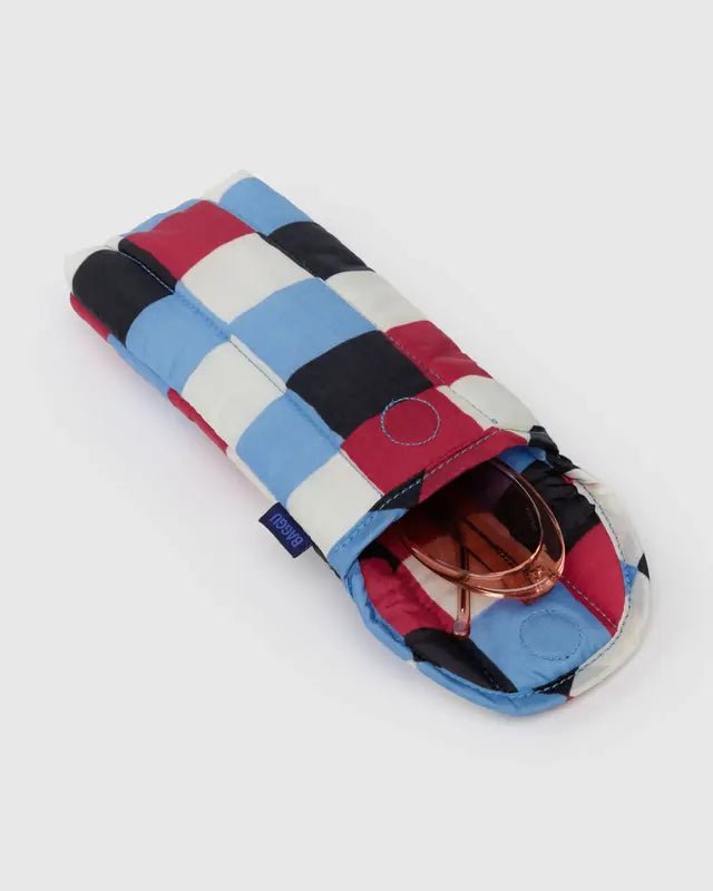 Étui à lunettes Baggu Painted Check - Ex - voto
