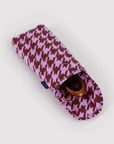 Étui à Lunettes Baggu Pink Houndstooth - Ex-voto