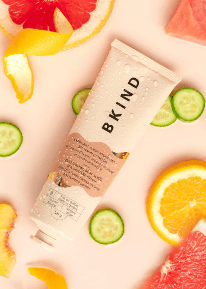 Exfoliant Corporel Hydratant BKIND - Sel Marin et Melon - Ex - voto