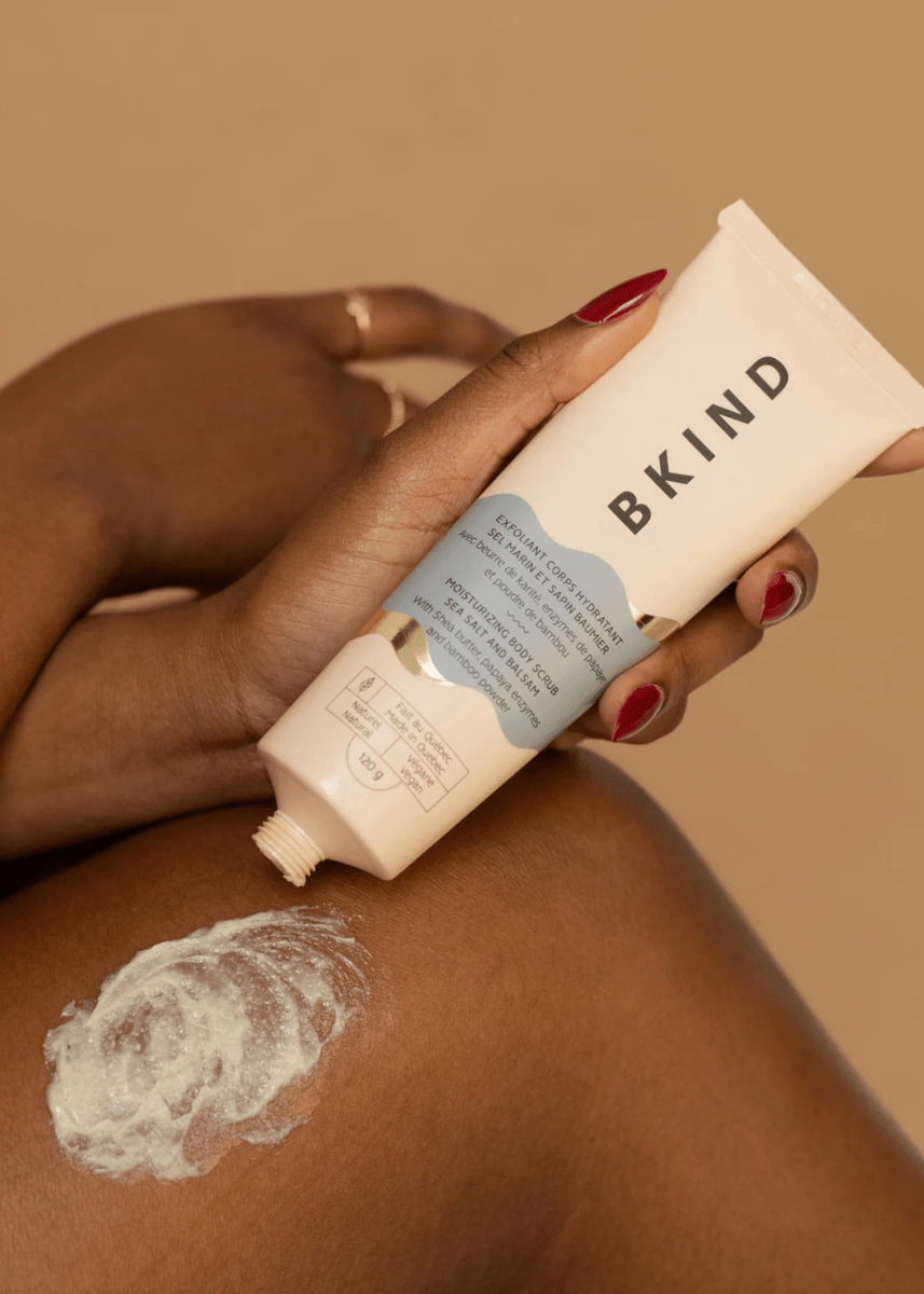 Exfoliant Corporel Hydratant BKIND - Sel Marin et Sapin Baumier - Ex - voto