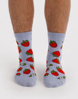 Baggu Strawberry Blossom Crew Socks