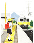 Affiche On the train going to Amanohashidate 12 x 17po Goo Ltd Kiblind