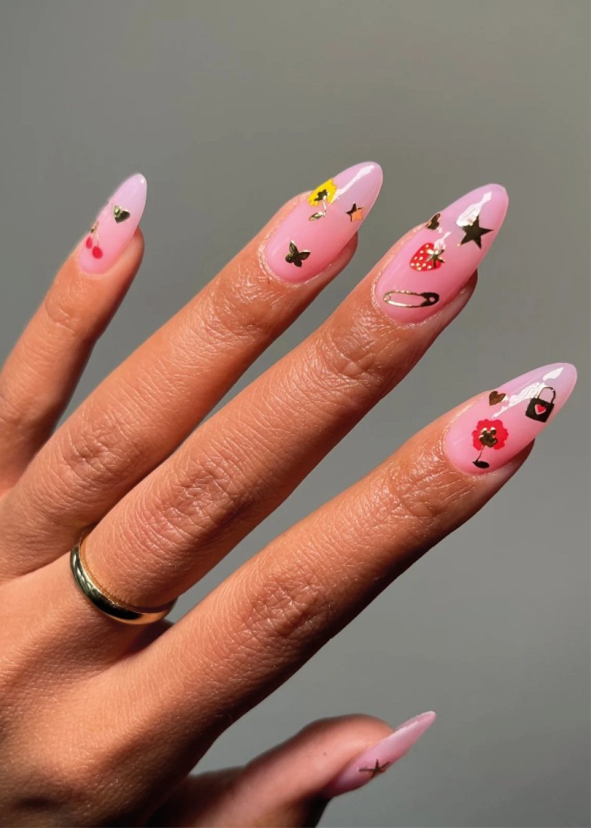 Feuille d’Autocollants pour ongles Deco Beauty - Ex - voto