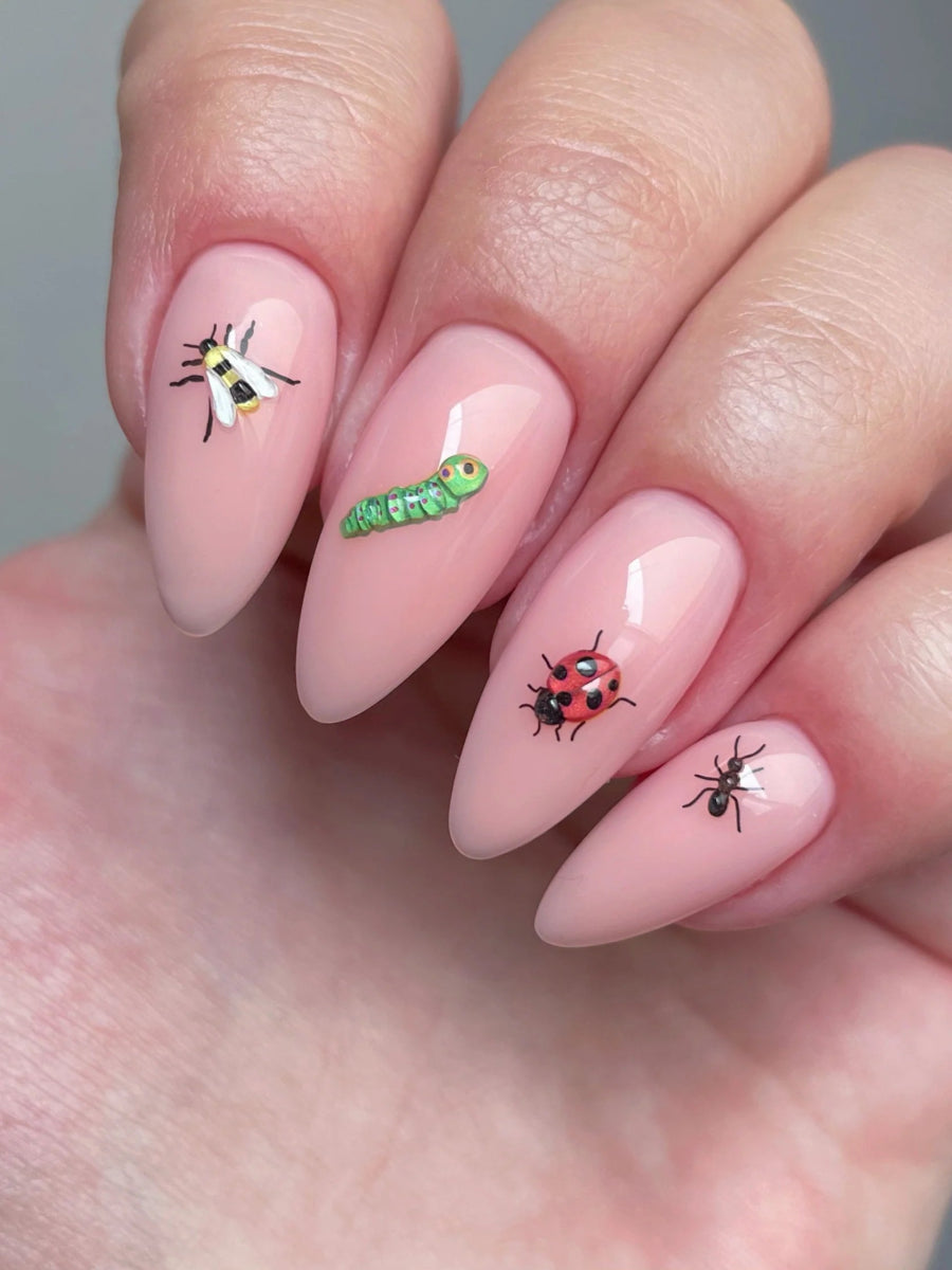 Feuille d'Autocollants pour ongles Deco Beauty Critters - Ex - voto