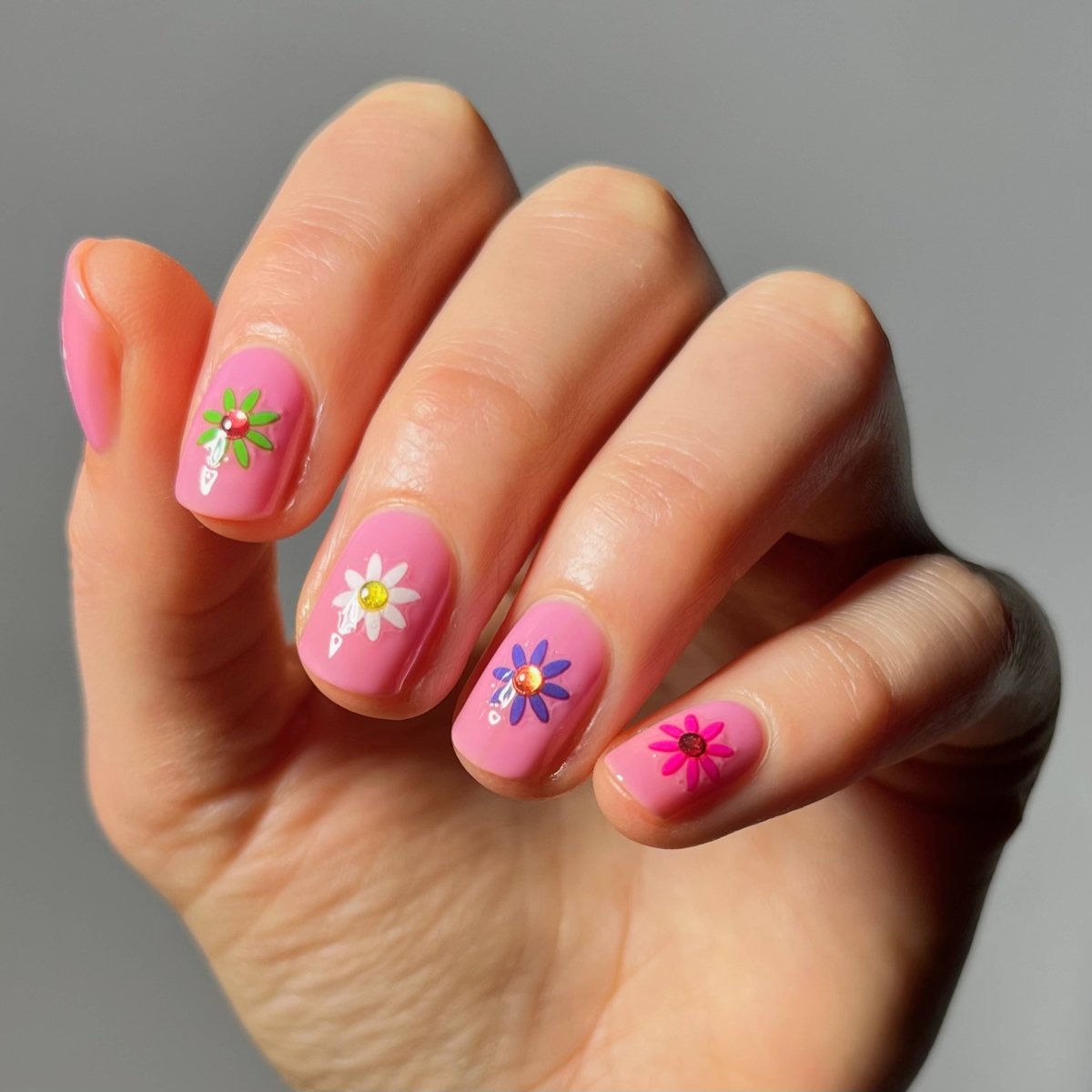 Feuille D'autocollants pour Ongles Florets Deco Beauty - Ex-voto
