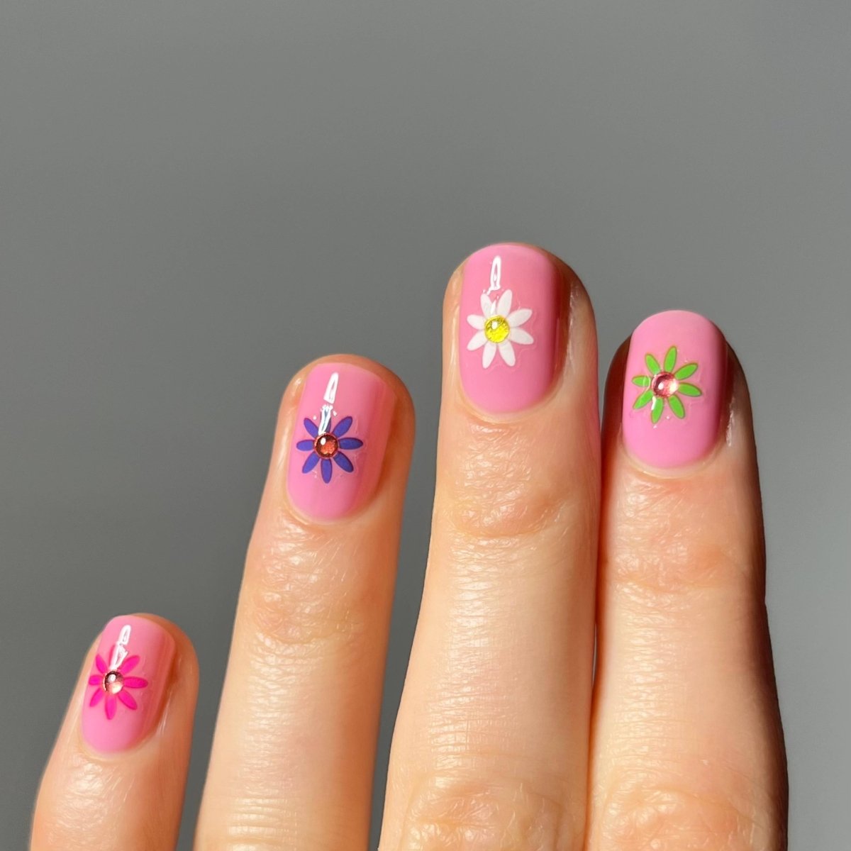 Feuille D'autocollants pour Ongles Florets Deco Beauty - Ex-voto