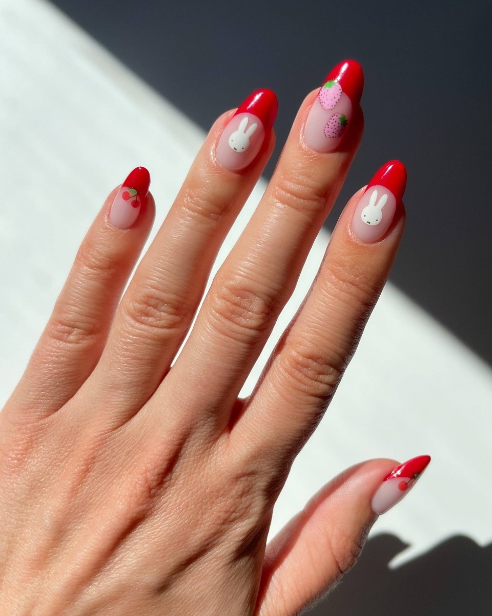 Feuille d'Autocollants pour Ongles Miffy is Sweet Deco Beauty - Ex - voto