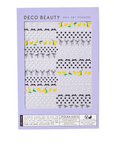 Feuille D'autocollants pour Ongles Polka Dots Deco Beauty - Ex-voto