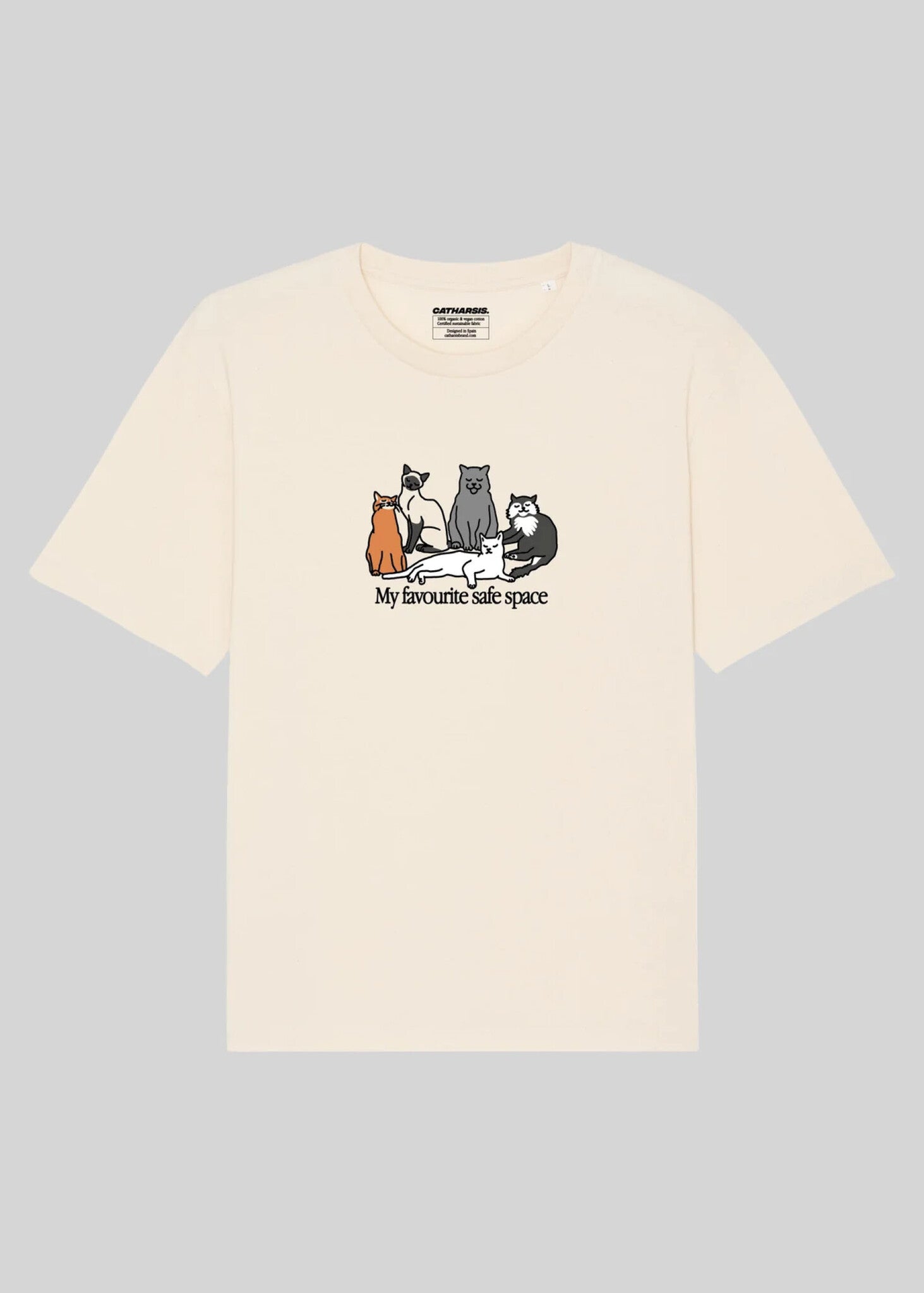 T-Shirt My Favourite Safe Space CHATS Catharsis