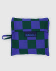 Sac Réutilisable Standard Baggu Iris Green Check