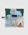 Sac Réutilisable Grand Baggu Table Cats