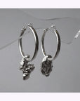 Boucles d'Oreilles Moulemoule Tendre Métal