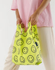 Sac Réutilisable Petit Baggu Happy Yellow