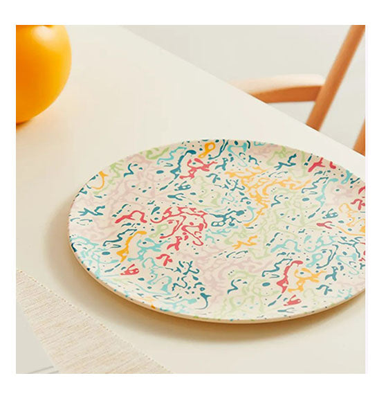 Assiette Bambou 8po Xenia Taler (7 couleurs disponibles)