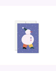 Carte de Souhaits Mini Bonhomme Paperole