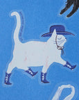 Autocollant Cowboy Cat Bromstad Printing Co