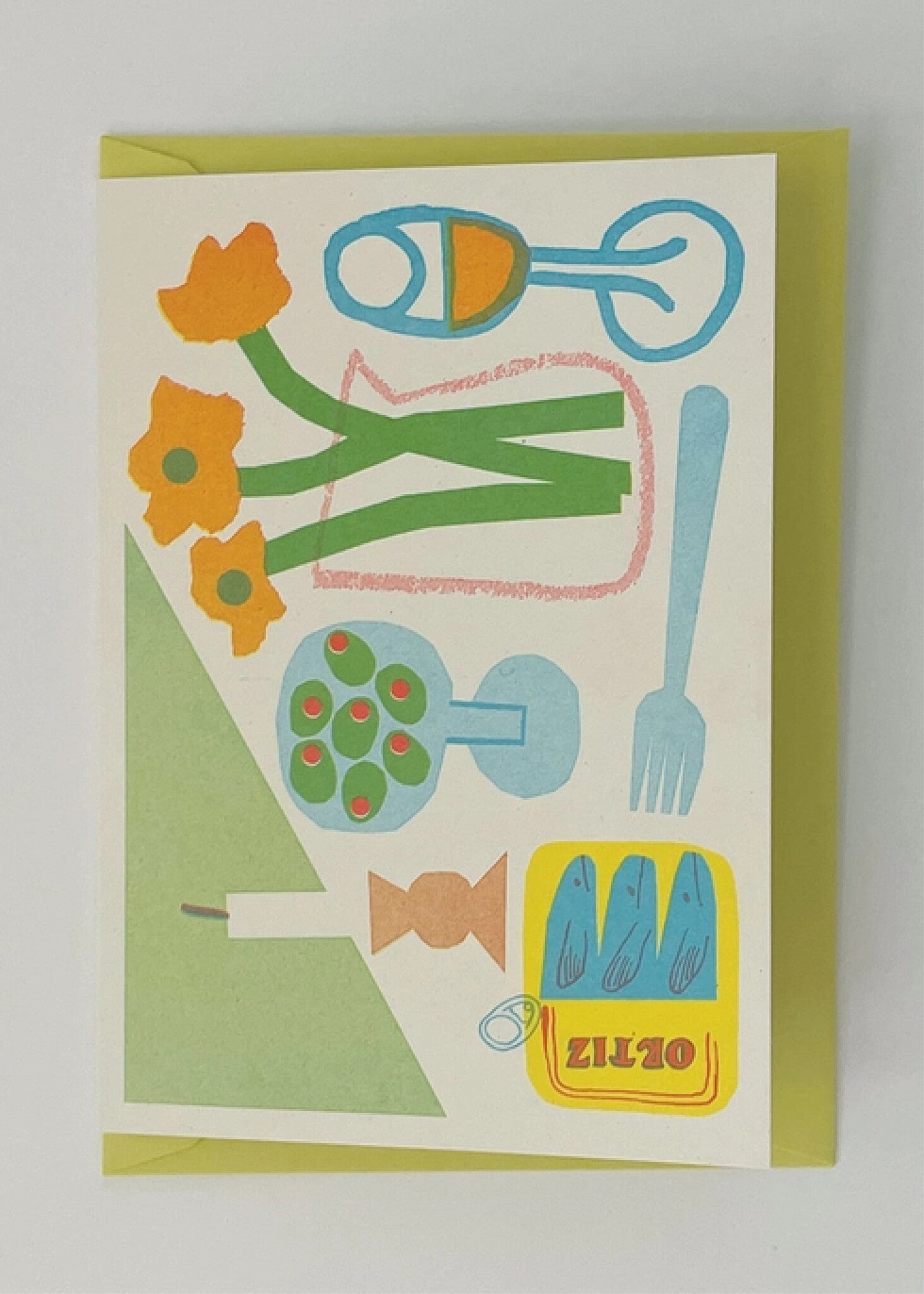 Carte de Souhaits Spring Table Lizzie Lomax