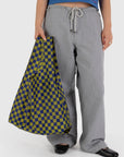 Sac Réutilisable Standard Baggu Pear Navy Check