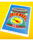 Affichette Riso Can of Golden Syrup 13 x 18 cm We Are Out of Office