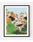 Affiche Habitat 67 Jeraume x Paperole 8 x 10