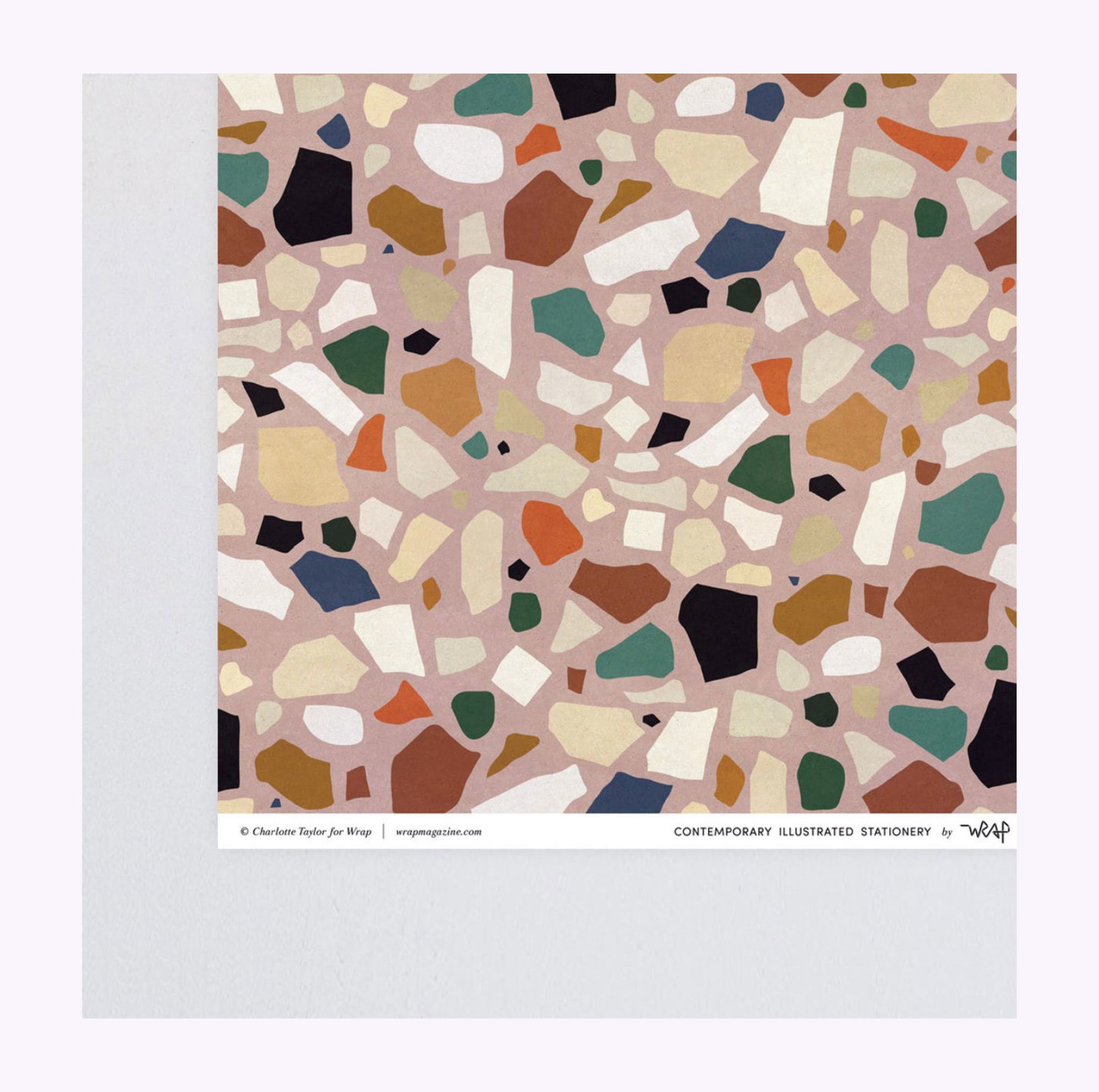 Papier d'emballage Terrazzo Wrap