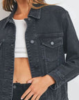 Veste Jeans Oversized JBD Noir