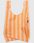 Grand Baggu Sac Réutilisable Tangerine Wide Stripe