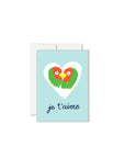 Carte de Souhaits Mini Lovebirds Paperole