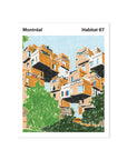 Carte Postale Habitat 67 Jeraume x Paperole