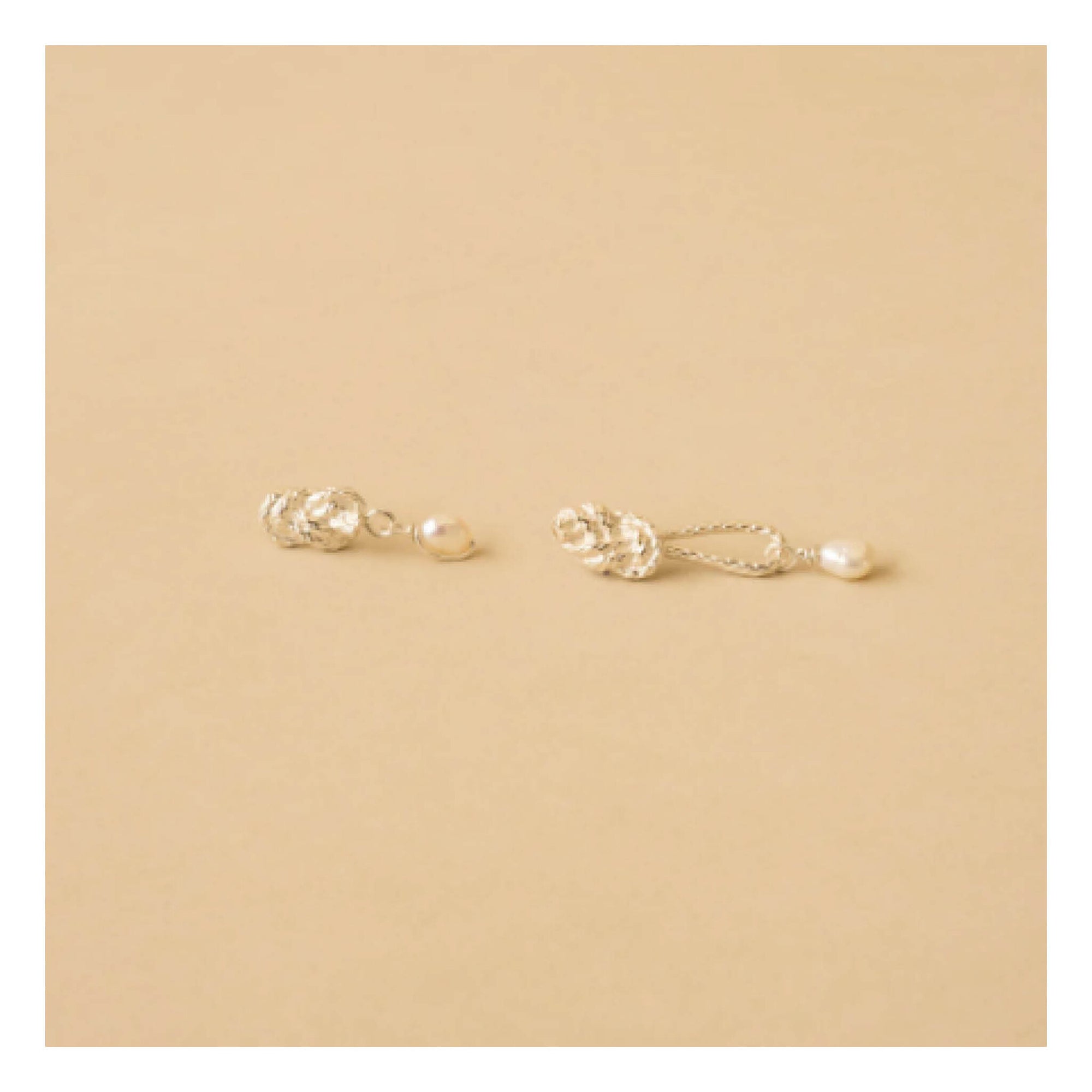 Boucles d&#39;oreilles Grandes Bouées Argent La Manufacture