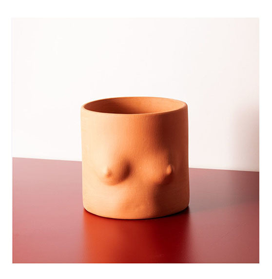 Cache-Pot Terracotta Boob Group Partner 5po