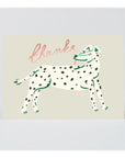 Carte de Souhaits Thanks Dog WRAP