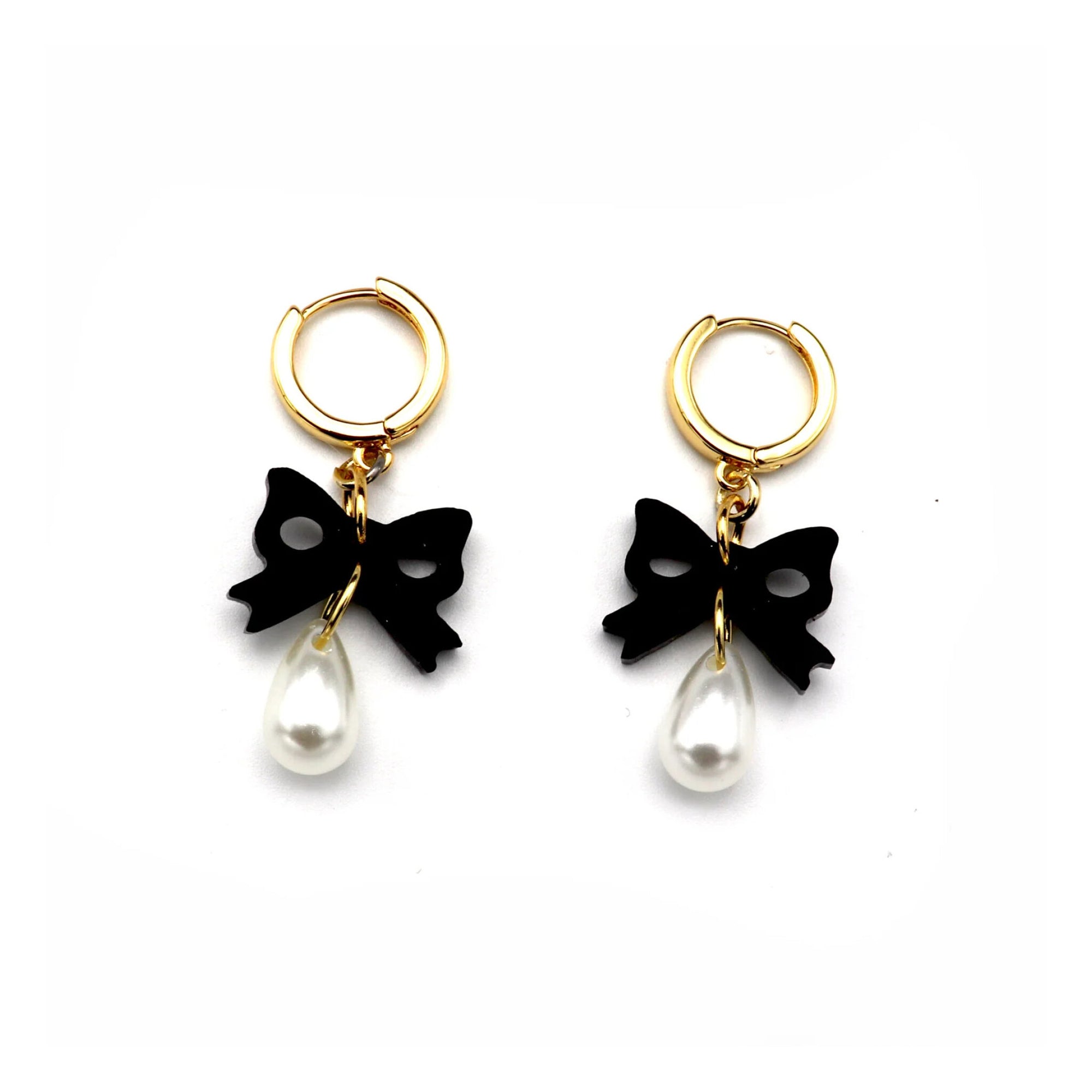 Boucles d&#39;Oreilles Perle et Boucle Dconstruct (2 options disponibles)