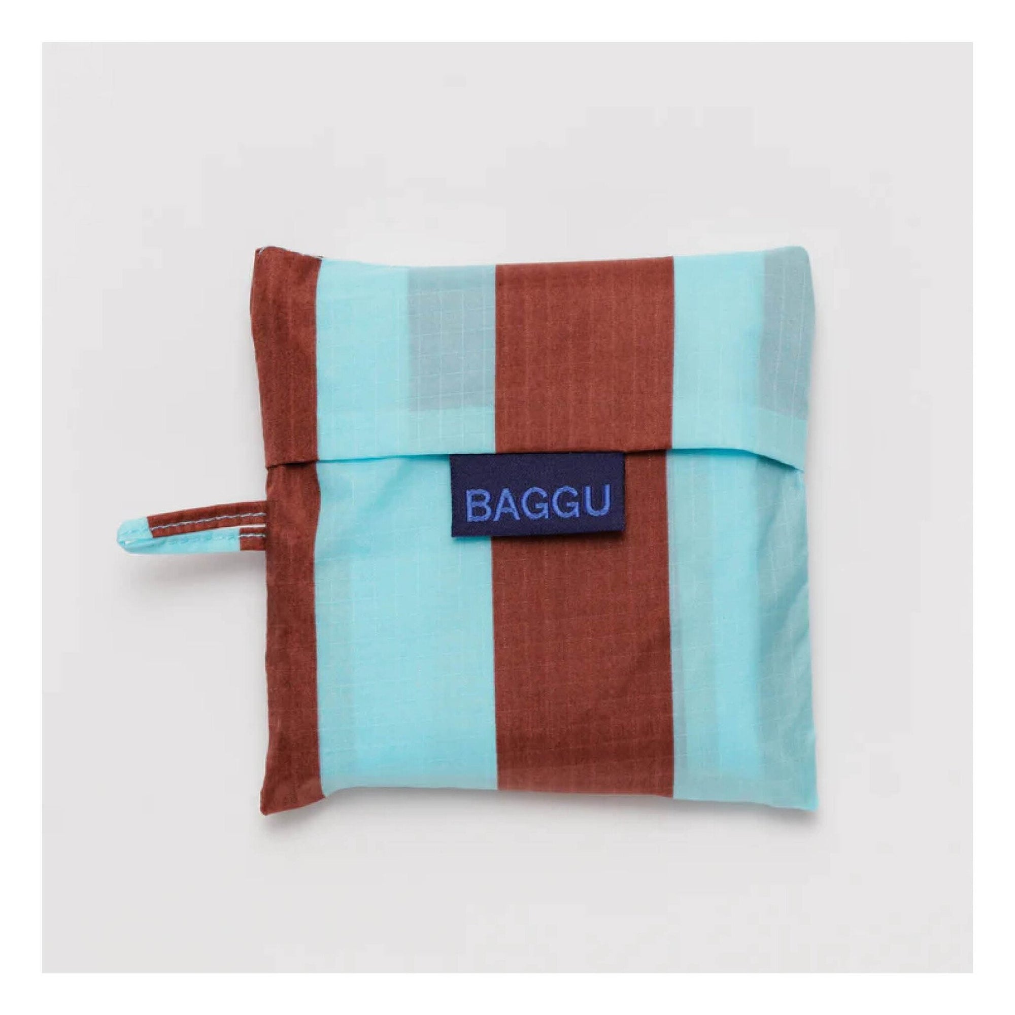 Sac Réutilisable Standard Baggu Raisin Awning Stripe