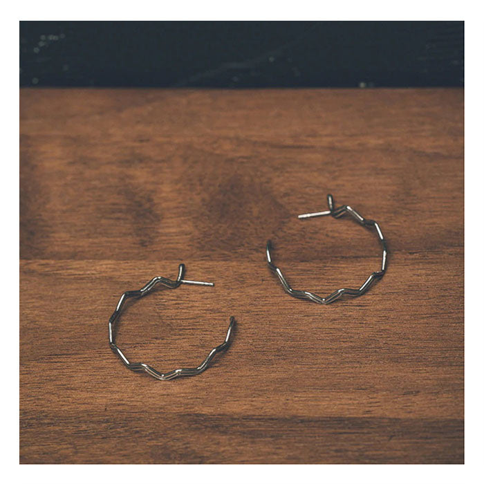 Boucles d&#39;Oreilles Amazone EMD (Argent ou Laiton)