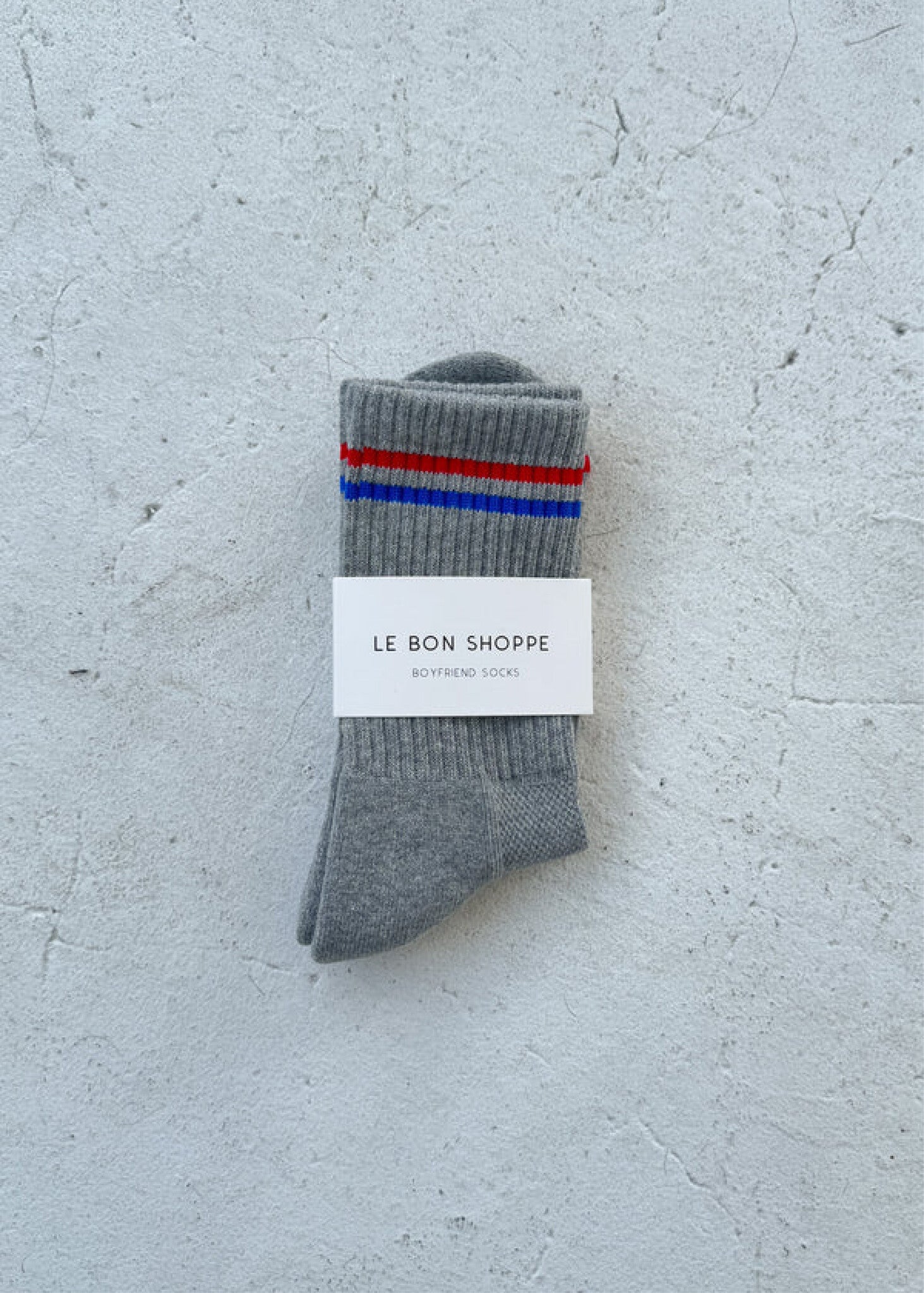 Chaussettes Boyfriend  Le Bon Shoppe True Grey