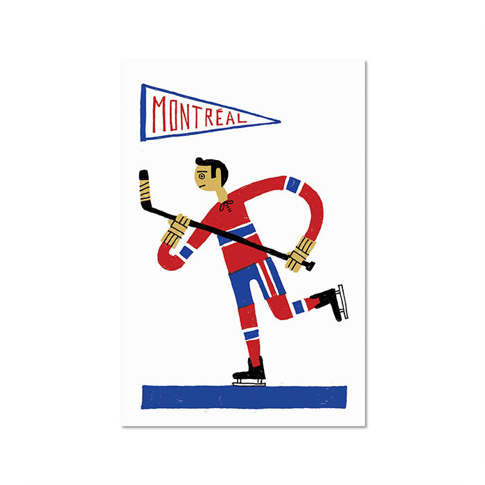 Carte Postale Hockey Paperole