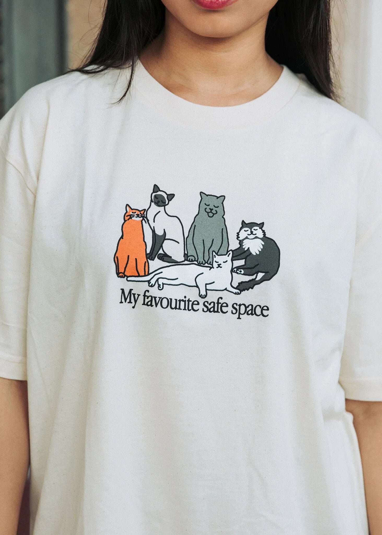 T-Shirt My Favourite Safe Space CHATS Catharsis