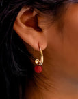 Boucles d'oreilles Anneaux Heirloom Peter & June (2 pierres disponibles)