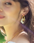 Boucles d'oreilles Dazy Nights Or 24k Cloud Peter & June