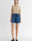 Short Naomi Mod Ref (Denim bleu ou noir)  SOLDE - Vente Finale