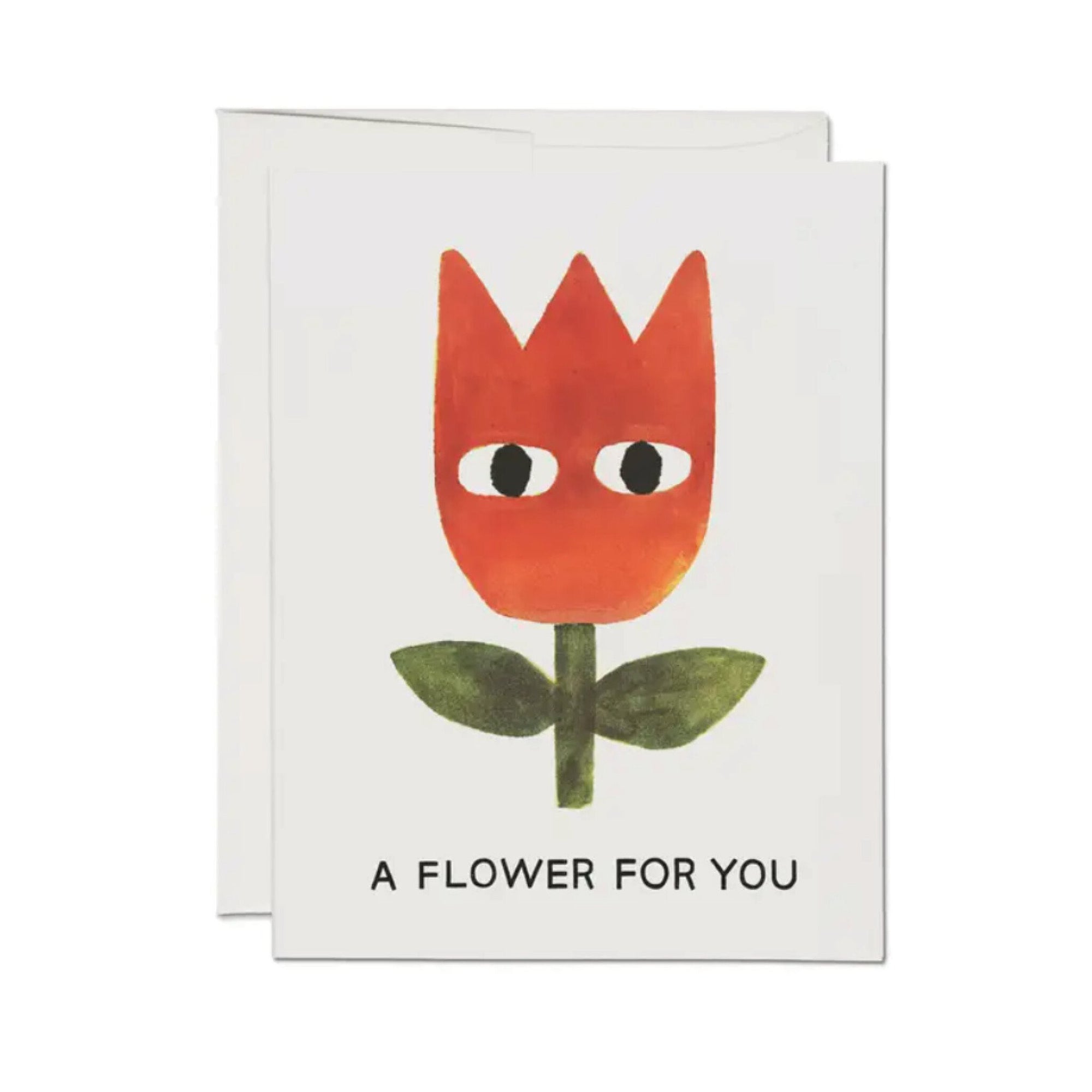 Carte de Souhaits A Flower Friendship Red Cap Cards