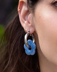 Boucles d'oreilles Dazy Nights Silver Sky Peter & June