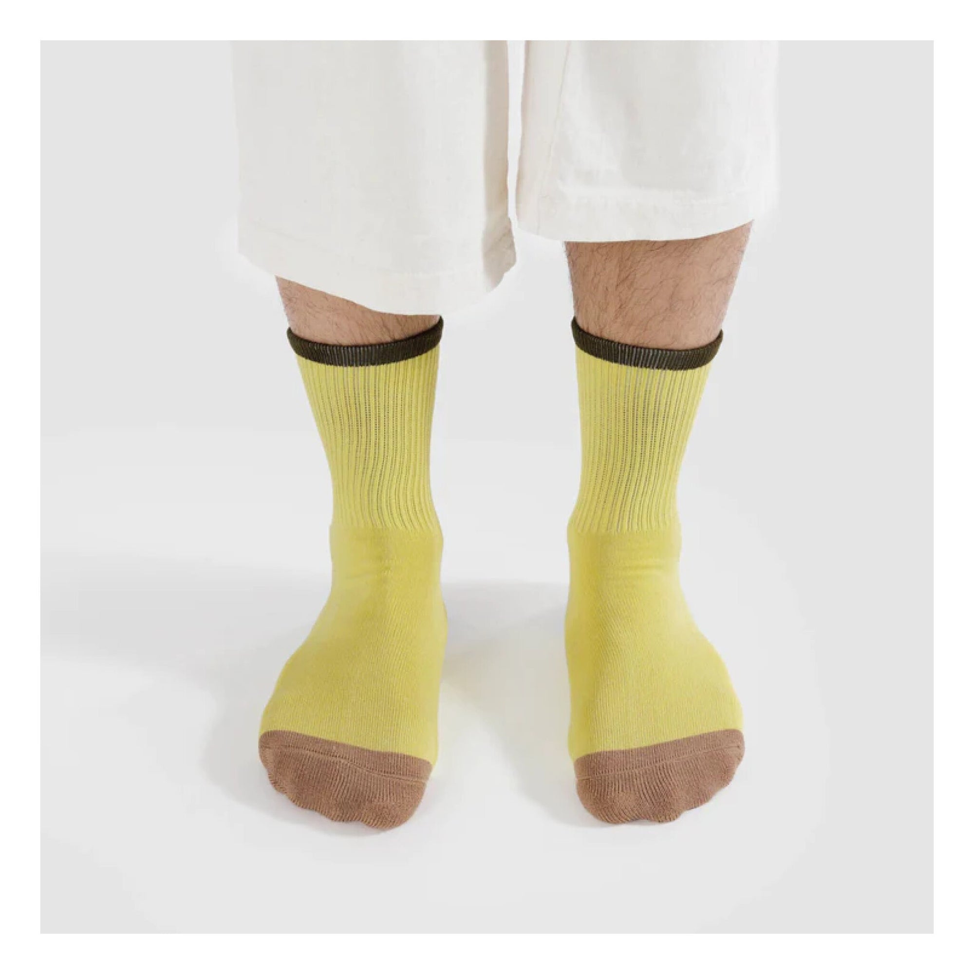 Chaussettes Ribbed Baggu Lemon Curd Mix