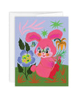 Carte de Souhaits Lapin Paperole