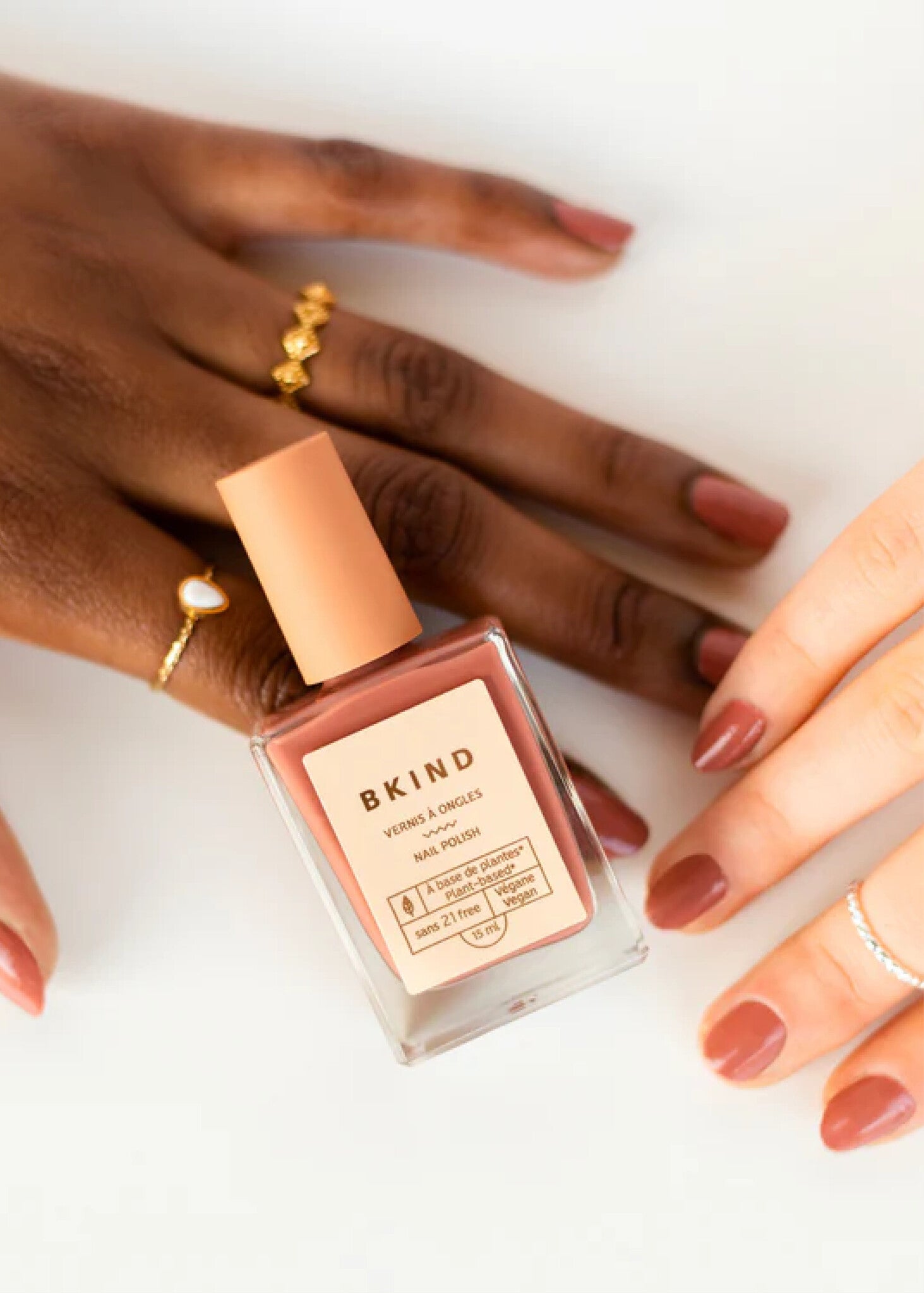 Vernis à Ongles Autour du Monde Bkind (Plusieurs options disponibles)